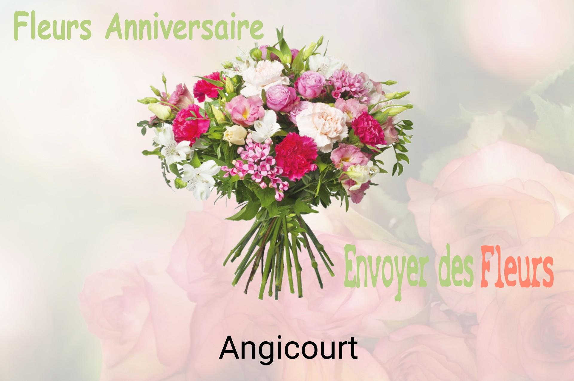 Bouquet de fleurs d’anniversaire livré à Angicourt