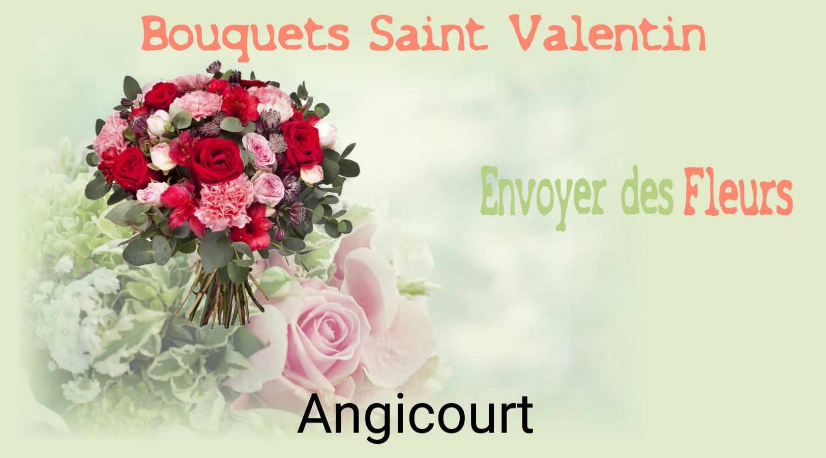 Roses de Saint-Valentin livrées à Angicourt